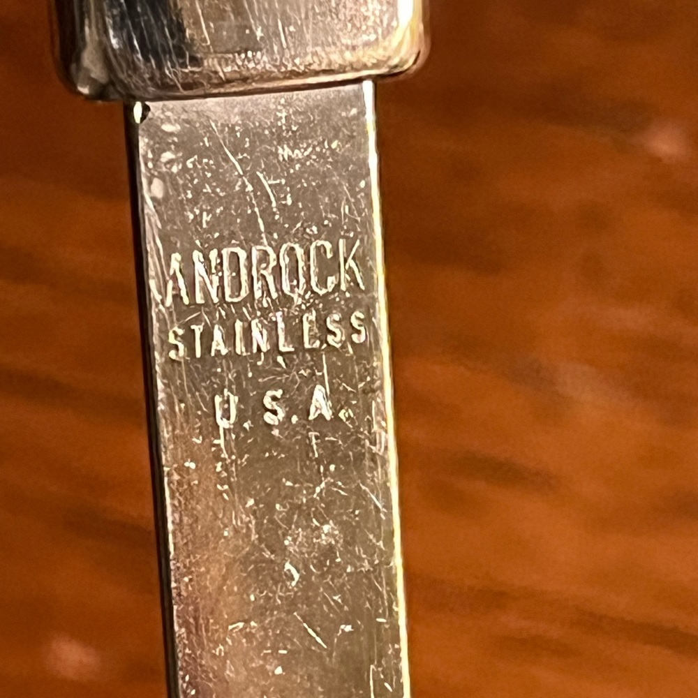 Vintage Androck Stainless USA Ladle  11. Inches